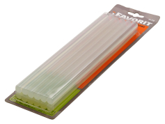 Аксесуари та комплектуючі Стержні клейові 11 мм, 12 шт. х 250 мм, 300 г, (прозорі)