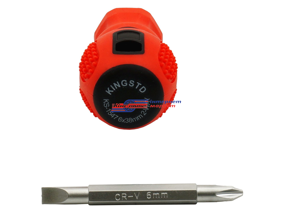 Викрутка KING STD PH2+SL5х38мм
