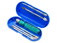 Викрутки Викрутка з насадками Стандарт SDS0501 (з індикатором напруги)