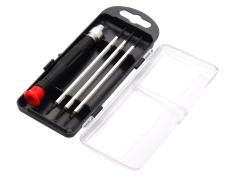 Набори викруток Викрутка з насадками KINGTUL універсальна 25мм (PH00, PH0, PH1, SL 1.5, SL 2.5, SL 3)