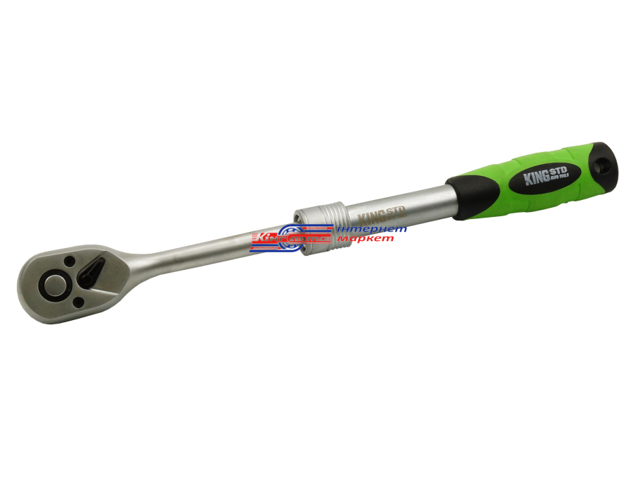 Тріскачка 3/8" телескопічна 72 зуба KING STD