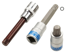 Головки із насадками Головка с битой Spline KING ROY