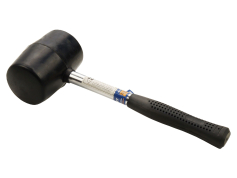 Молотки та сокири Киянка гумова, металева ручка 1100 г, 80 мм, Technics (39-023)