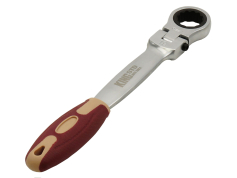 Ключ накидний KING STD ключ накидний з тріскачкою шарнірною 19 мм односторонній