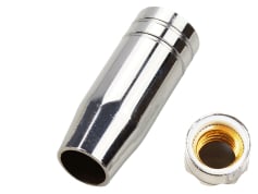 Зварювальне обладнання Сопло полуавтомата d12мм різьбове "Vita" хром. / втулка фторопласт + мідь