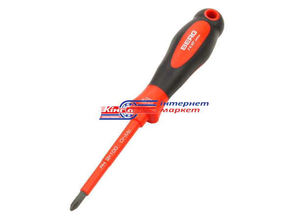 Викрутка діелектрична BERG PH2 (6мм)х100мм "Fest"