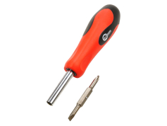 Викрутки Викрутка універсальна 4 в 1 обгумоване руків'я, Intertool