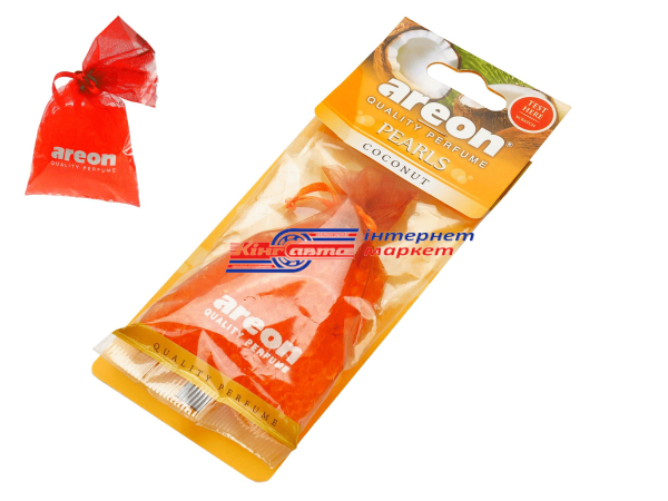 Ароматизатор гелевий AREON Pearls 25мл (Coconut)