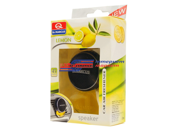 Ароматизатор рідкий Dr.MARCUS Speaker 8мл (Lemon)