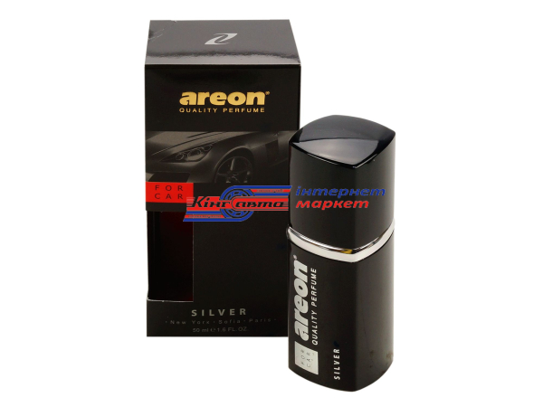 Ароматизатор аерозольний AREON Car Parfume 50мл (Silver)