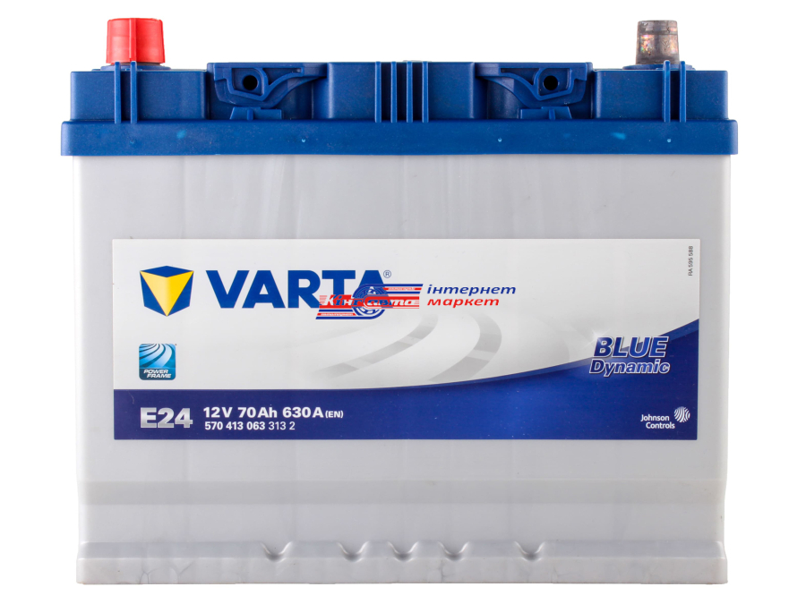 VARTA Blue Dynamic 570413063 70Ah\630A Standart JP батарея акумуляторна