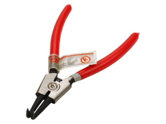 Спецінструмент Щипці для зняття стопорних кілець вигнуті на розтиск 180мм HT-7014