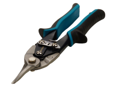 Шарнірно-губцевий інструмент Ножиці по металу BERG 45-052 (L=250 мм) прямим різом