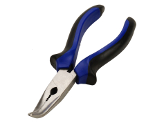 Шарнірно-губцевий інструмент Плоскогубці з подовженими губками 8 " загнуті СТАНДАРТ