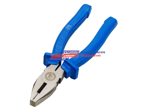 Плоскогубці Intertool HT-0102 (L=180 мм) пластик. рукоятка