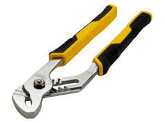 Шарнірно-губцевий інструмент Кліщі переставні STANLEY STHT0-74361 (L=240 мм) «DYNAGRIP» тип "Кобра" муфтові