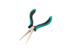 Шарнірно-губцевий інструмент Тонкогубці діелектричні подовжені BERG 44-524 (L=150 мм)