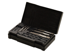 Гайколоми та болторізи Набір екстракторів зламаних гвинтів та свердло по металу YATO, M3-M24, Ø1,4-15 мм. (12 од.)