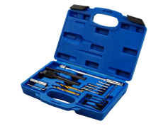 Спецінструмент Комплект інструментів для вилучення свічок розжарювання і реставрації різьблення, в кейсі