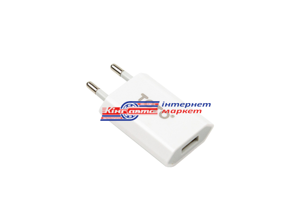 Мережевий зарядний пристрій TOTO TZV-44 Travel charger 1USB 1A White