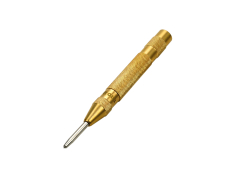 Зубила, виколотки, кернери Кернер пружинний автоматичний по металу l=125 мм, Yato