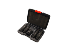 Набори головок із насадками Набір головок ударних з насадками Spline 6 пр. M12-22 мм, 3/4", Yato (YT-1157)