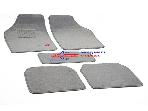 Килимки автомобільні текстильні (комплект) (grey)