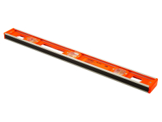 Вимірювальний інструмент Рівень алюмінієвий Major, 3 вічка, з магнітом, 60 см