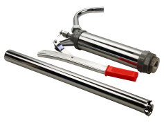 Додаткове гаражне обладнання Насос ручний InterTool для перекачки масла з бочок (16л за хв.)  HT-0066