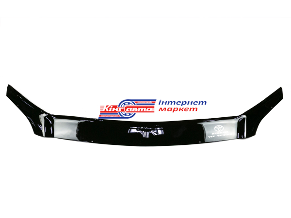 Дефлектор капоту (мухобійка) VIP Toyota Avensis 2003-2009 (на кронштейні)