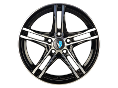 Диски Диск автомобільний Tech-line модель 1505 6.0х15 PCD 5x100 ch 57,1 ET 38BL