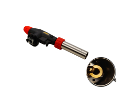 Обладнання для СТО Паяльник газовий з п'єзозапалом Virok (з цанговим зєднанням) 44V166