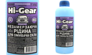 Рідини склоомивача Омивач скла зимовий концентрат -80°C HI-Gear HG5648 Windshield Washer 1л