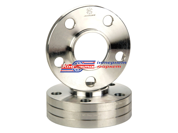15SP5120 74,1 Step наскрізна AL 6061-T1 Forged Товщина 15мм Свердловка 5x120 Маточина (вхід 74.1мм - вихід 74,1) Носик