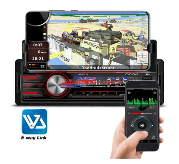 Автомагнітола Cyclone MP-2001 BA MP3