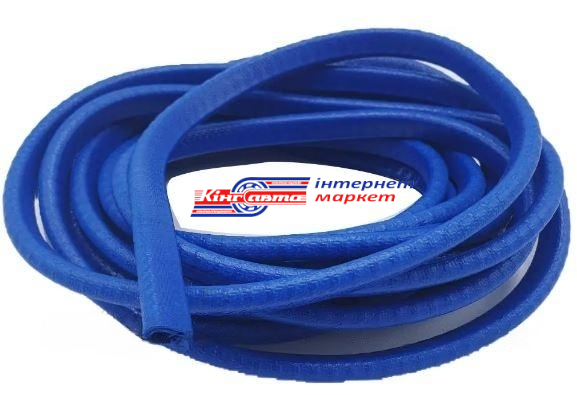 Захист дверей силікон 5м blue широкий