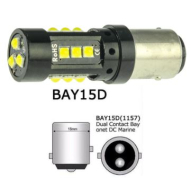 Автолампи Автолампа світлодіодна Cyclone S25-078(2) CAN 3030-15 12-32V