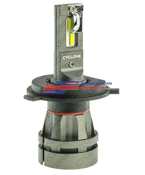 Автолампа світлодіодна Cyclone H4 CRType 27S 12V\35W (5000K,5100Lm.к-т)