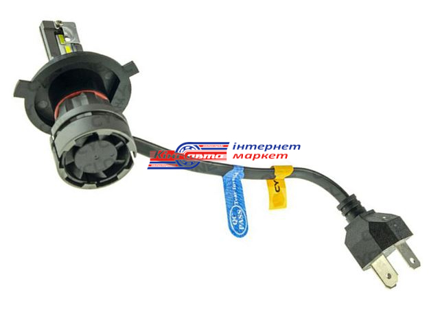 Автолампа світлодіодна Cyclone H4 CRType 27S 12V\35W (5000K,5100Lm.к-т)