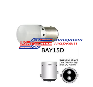 Автолампа світлодіодна Cyclone S25-070(2) 3030-9 12-24V