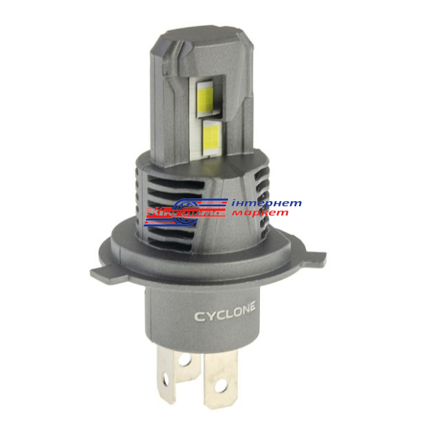 Автолампа світлодіодна Cyclone H4 type 43 12V\35W (5500K,к-т)