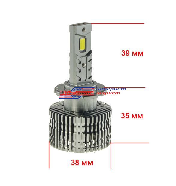 Автолампа світлодіодна Decker D4 PL-04 12V\35W (6000K,к-т)