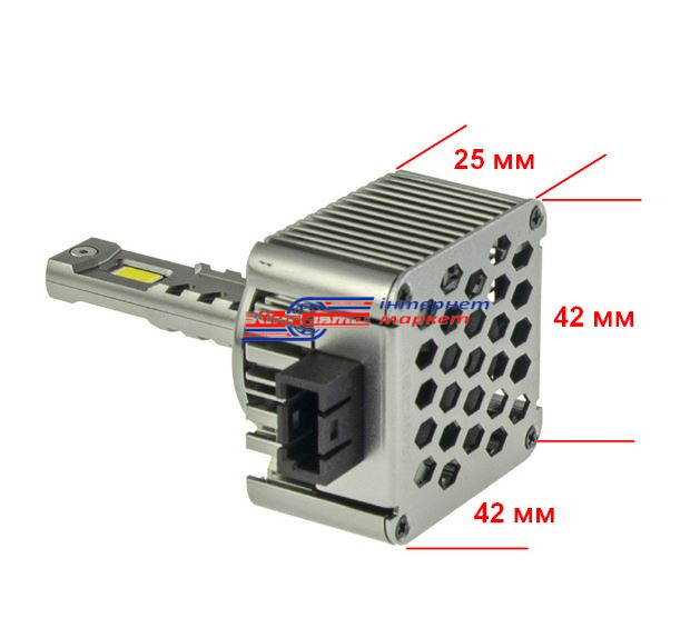 Автолампа світлодіодна Decker D1 PL-04 12V\35W (6000K,к-т)