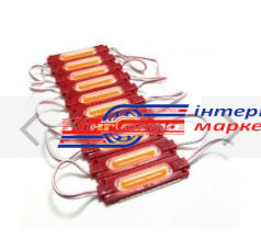 Світлодіодний модуль COB 2W IP65 70*19*3 24V червоний