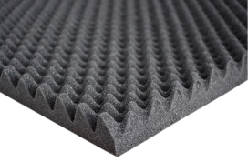 Шумоізоляція Шумопоглинаючий матеріал Sound Wave 15мм 500*1000 1шт