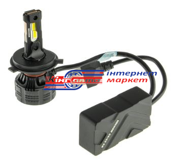 Автолампа світлодіодна Decker H4 PL-03 12V\35W (5000K,к-т)