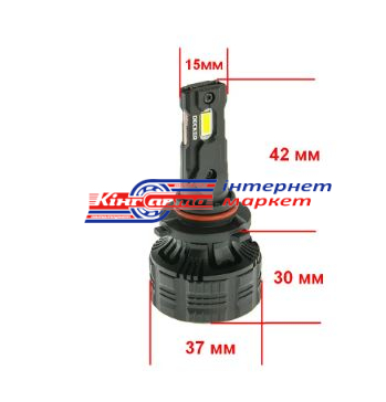 Автолампа світлодіодна Decker HB4 PL-03 12V\35W (5000K,к-т)