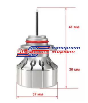 Автолампа світлодіодна Cyclone HB3 Type 35 12V\35W (5500K,к-т)