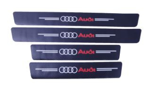 Молдинг Захисна плівка на пороги Audi (карбонова стрічка) к-т 4шт