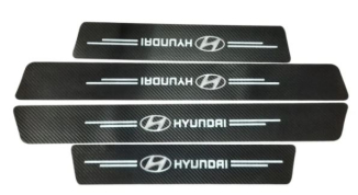 Молдинг Захисна плівка на пороги Hyundai (карбонова стрічка) к-т 4шт